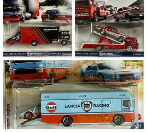 �y���������z�z�r�[ �E�͌^�ԁE�o�C�N ���[�V���O�J�[ �z�b�g�z�C�[���`�[���P�[�X�Z�b�g���[���n�E���[�t�H�[�hhot wheels 2021 team transport case k set of 3 sakura euro hauler ford c800