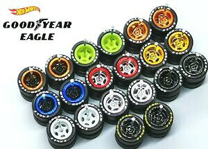 yzzr[ E͌^ԁEoCN [VOJ[ zbgzC[?ObhC[?X|[NS^CZbg~bNXJ[hot wheels ? good year ? 5 spoke rubber tire 10 sets mix colors jdm 10mm 164