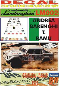 yzzr[ E͌^ԁEoCN [VOJ[ fJ{M[jAhAoMOi___Jdecal lamborghini lm002 andrea barenghi granada dakar 1995 09