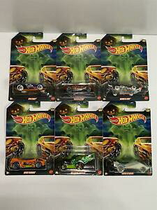yzzr[ E͌^ԁEoCN [VOJ[ nEBzbgzC[HC`AZbgGVFkthalloween 2020 hot wheels 6 voiture set dxt91979c 164 echelle neuf