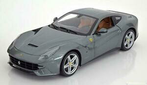 �y���������z�z�r�[ �E�͌^�ԁE�o�C�N ���[�V���O�J�[ �z�b�g�z�C�[���t�F���[���x�����l�b�^�O���[���^��118 hot wheels ferrari f12 berlinetta 2012 greymetallic