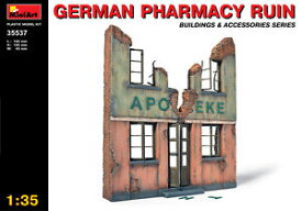 【送料無料】ホビー ・模型車・バイク レーシングカー ドイツキットミニアートモデルgerman pharmacy ruin kit miniart 135 min35537 model