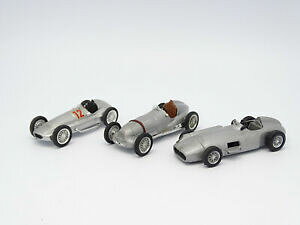 【送料無料】ホビー ・模型車・バイク レーシングカー ブルムブンデルフォンメルセデスbrumm sb 143 bundel von 3 mercedes f1