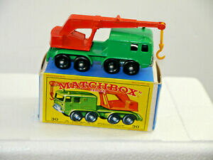 yzzr[ E͌^ԁEoCN [VOJ[ }b`{bNXV[YzC[N[matchbox series 30 8 wheel crane with box k44 23
