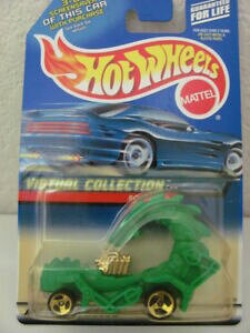 【送料無料】ホビー ・模型車・バイク レーシングカー ホットホイールコレクティションロジラグリーンhot wheels 2000 virtual collecttion rodzilla green