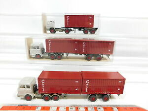 yzzr[ E͌^ԁEoCN [VOJ[ cg4300, 5 3x wiking h0187 trailer container mb 524526, mint