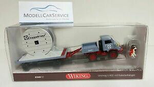 yzzr[ E͌^ԁEoCN [VOJ[ CLOXyVjbOJxwK[EjbOwiking special h0 036851 unimog u 402 with kabelanhanger unimogmuseum