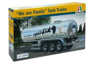 【送料無料】ホビー ・模型車・バイク レーシングカー ファミリータンクトレーラーキットイタレリモデルthe family tank trailer kit 124 italeri it3911 model