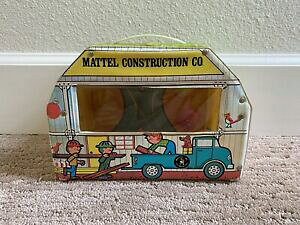 yzzr[ E͌^ԁEoCN [VOJ[ Be[W}eP[XbhCzbgzC[vintage 1966 mattel construction company case preredlinehot wheels