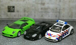 �y���������z�z�r�[ �E�͌^�ԁE�o�C�N ���[�V���O�J�[ �����{���M�[�j�����V�G���S�|���V�F�J�����j���[�r�[�g���|���e�B�J�[172 lamborghini murcielago porsche carrera gt beetle politie car 3 cars