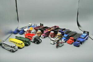 yzzr[ E͌^ԁEoCN [VOJ[ zbgzC[~jJ[oXbg}ehot wheels mixed lot of 26 diecast vehicles haulers buses etc 1998 mattel exnm