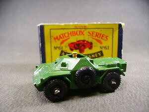 yzzr[ E͌^ԁEoCN [VOJ[ }bJ{bNXXj[RXJEgJ[COh{bNXmatcbox lesney moko army scout car 61 england 1960 box