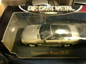 �y���������z�z�r�[ �E�͌^�ԁE�o�C�N ���[�V���O�J�[ �����Z�f�X�x���c���g�~���A�[�g�V���o�[���^���b�Nmercedes benz sl 55 1; 43 df yatming art94243c silver metallic