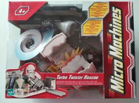 【送料無料】ホビー ・模型車・バイク レーシングカー マイクロマシンターボツイスターレスキューハスブロmicro machines turbo twister rescue hasbro 2003 boxed