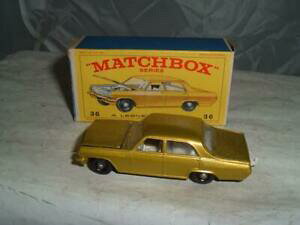 �y���������z�z�r�[ �E�͌^�ԁE�o�C�N ���[�V���O�J�[ �}�b�`�{�b�N�X�V���[�Y�I�y��matchbox series 36 opel diplomat with its box please see the photos