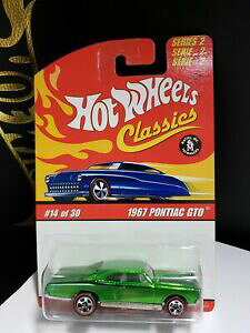 yzzr[ E͌^ԁEoCN [VOJ[ zbgzC[NVbNV[YO[|eBAbN2006 hot wheels classics series 2 green 1967 pontiac gto a11