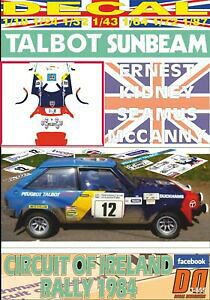 �y���������z�z�r�[ �E�͌^�ԁE�o�C�N ���[�V���O�J�[ �f�J�[���^���{�b�g�T���r�[�����[�^�X�T�[�L�b�g�I�u�A�C�������hdecal talbot sunbeam lotus e kidney circuit of ireland r 1984 2nd 01