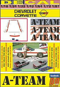 yzzr[ E͌^ԁEoCN [VOJ[ fJ[`[V{[Rxbgdecal ateam chevrolet corvette 1984 01
