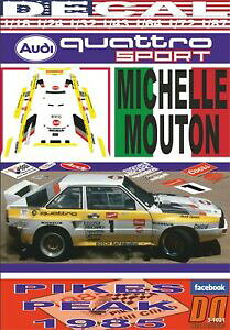yzzr[ E͌^ԁEoCN [VOJ[ fJ[AEfBX|[cNgpCNXs[Ndecal audi sport quattro s1 m mouton pikes peak 1985 winner 01