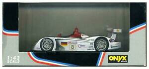 【送料無料】ホビー ・模型車・バイク レーシングカー ウサドプニクスオニクスアウディアイテムウナシンセドカハダニャドusado pnyx onyx 143 audi r8 2000 itemxlm058 unasynthesed caja danado