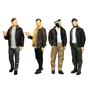 yzzr[ E͌^ԁEoCN [VOJ[ tBMAXP[fpainted people figurines 164 scale model trains architectural resin people