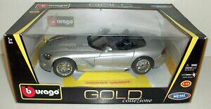 �y���������z�z�r�[ �E�͌^�ԁE�o�C�N ���[�V���O�J�[ �u���S�_�b�W�o�C�p�[�V���o�[burago 118 1812043 dodge viper srt10 silver