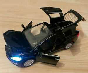 yzzr[ E͌^ԁEoCN [VOJ[ RN^u~jeXfJ[CgTEhcollectable mini 132 tesla model x car with lights sounds made from metal alloy