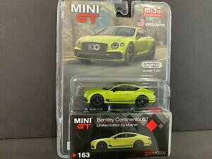 yzzr[ E͌^ԁEoCN [VOJ[ ~jxg[R`l^~i[GfBVmini gt bentley continental gt mulliner edition mgt00163 164