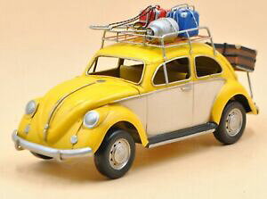 yzzr[ E͌^ԁEoCN [VOJ[ j[NCG[oOr[gJ[^gRN^[ffRtBMAunique gift yellow bug beetle car metal retro collectors model deco fi
