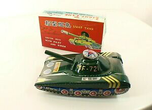 yzzr[ E͌^ԁEoCN [VOJ[ GWXYmf 721 light tank engine friction tin toy made in china never played in box