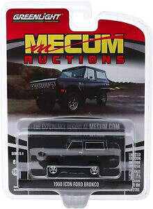 yzzr[ E͌^ԁEoCN [VOJ[ O[CgJI[NVV[YACRtH[huRgreenlight 164 mecum auctions series 4 1968 icon ford bronco bbgl37190b