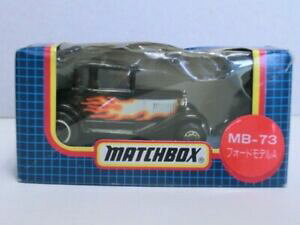 yzzr[ E͌^ԁEoCN [VOJ[ }JI}b`{bNXtH[hft@C[trare matchbox mb73 ford model firef made in macau