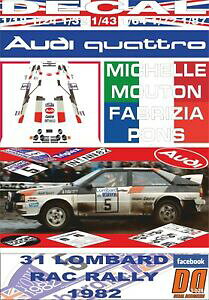 yzzr[ E͌^ԁEoCN [VOJ[ fJ[AEfBNggdecal audi quattro m mouton rac r 1982 2nd 01
