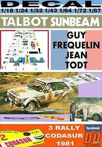 yzzr[ E͌^ԁEoCN [VOJ[ fJ[^{bgTr[[^XtNR_X[decal talbot sunbeam lotus g frequelin r codasur 1981 winner 01