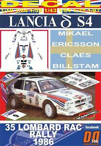yzzr[ E͌^ԁEoCN [VOJ[ fJ[`Af^GN\bNdecal lancia delta s4 m ericsson rac 1986 dnf 01
