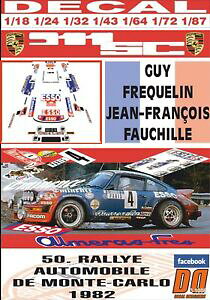 yzzr[ E͌^ԁEoCN [VOJ[ fJ[|VFtNeJdecal porsche 911 sc g frequelin r montecarlo 1982 4th 01