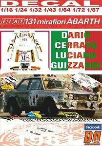 yzzr[ E͌^ԁEoCN [VOJ[ fJ[tBAbgAogeJdecal fiat 131 abarth d cerrato r montecarlo 1981 11st 01