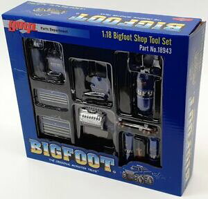 yzzr[ E͌^ԁEoCN [VOJ[ O[CgXP[rbOtbgVbvc[Zbggreenlight 118 scale gmp18943bigfoot shop tool set