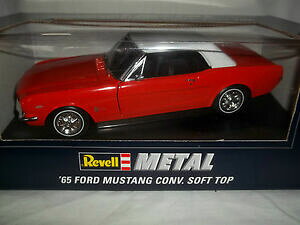 �y���������z�z�r�[ �E�͌^�ԁE�o�C�N ���[�V���O�J�[ �����F�����^���t�H�[�h�}�X�^���O�R���u�\�t�g�g�b�v�~���g�{�b�N�Xrevell metal 08821 1965 ford mustang conv soft top 118 mint amp; boxed