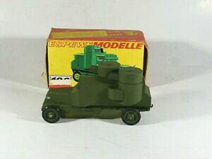 �y���������z�z�r�[ �E�͌^�ԁE�o�C�N ���[�V���O�J�[ �n�[�f���{�b�N�Xespewe nr 100 harden military armoured car never unrecorded in box 10 cm