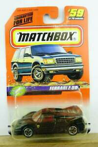 yzzr[ E͌^ԁEoCN [VOJ[ tF[}b`{bNX}eferrari f50 13350 matchbox mattel