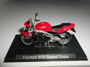 【送料無料】ホビー ・模型車・バイク レーシングカー トライアンフスピードトリプルバイクモトアルタtriumph 955i speed triple bike moto altaya ixo 124