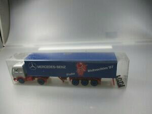 【送料無料】ホビー ・模型車・バイク レーシングカー ヘルパメルセデスベンツスーツケースセミトレーラーメリークリスマスherpa mercedes benz suitcase semitrailer merry christmas 87 ssk33