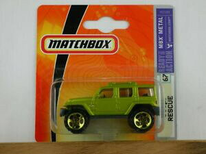yzzr[ E͌^ԁEoCN [VOJ[ W[vXL[}b`{bNX}ejeep rescue 11247 matchbox mattel