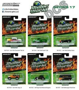 yzzr[ E͌^ԁEoCN [VOJ[ O[Cg[^[[hV[Y~jJ[greenlight 164 motor world series 17 assortment set of 6 diecast car 96170