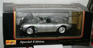 yzzr[ E͌^ԁEoCN [VOJ[ }CXg|VFXpC_[}o[TChP}CYnib 118 maisto porsche 550 a spyder le mans, riverside, ken miles 31843