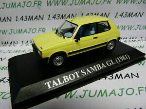 �y���������z�z�r�[ �E�͌^�ԁE�o�C�N ���[�V���O�J�[ �I�[�g�C�\�A���^���^���{�b�g�T���o�Q���uva4f auto 143 ixo altaya talbot samba gl 1981 gelb