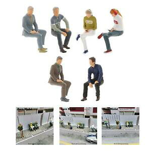 yzzr[ E͌^ԁEoCN [VOJ[ ~j`AVbeBO|WVThe[u164 miniature sitting position pvc people sand table scenery ornaments