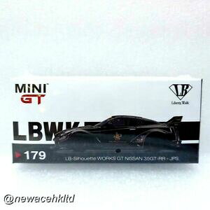 �y���������z�z�r�[ �E�͌^�ԁE�o�C�N ���[�V���O�J�[ �V���G�b�g���[�N�X�~�jlbsilhouette works gt nissan 35gtrr ver1 jps lhd mini gt 164 mgt00179l