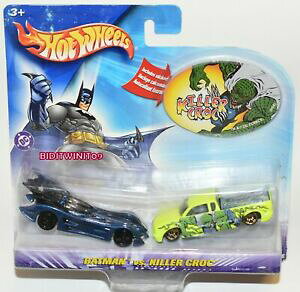 yzzr[ E͌^ԁEoCN [VOJ[ zbgzC[R~bNXobg}L[NbNpPeRhot wheels dc comics batman vs killer croc 2 paquete con